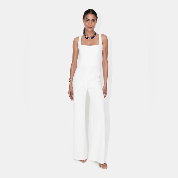 GALVAN Sunrise Geneva White Jumpsuit NWT Size 4 - Picture 4 of 13